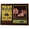 Image 1 : 1966 Beatles Concert Ticket Framed Display