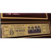 Image 2 : 1966 Beatles Concert Ticket Framed Display
