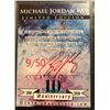 Image 2 : MICHAEL JORDAN #85 LIMITED EDITION 2020 EDWARD VELA SIGNED TRADING CARD (9/50)