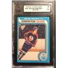 Image 1 : 1979-80 O-PEE-CHE #18 WAYNE GRETZKY ROOKIE CARD (KSA 7) FIRST PRINT