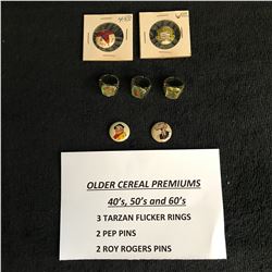 OLDER CEREAL PREMIUMS