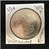 Image 1 : 1896 USA MORGAN SILVER DOLLAR (PHILADELPHIA MINTED)