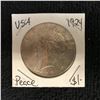 Image 1 : 1924 USA PEACE SILVER DOLLAR