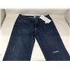 Image 1 : Girlfriend Denim Jeans (Size 6 Short)