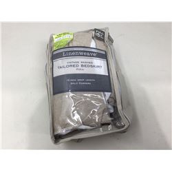 Linenweave Vintage Washed Tailored Bedskirt- Full