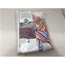 Indoor Outdoor Tablecloth with Umbrella Hole