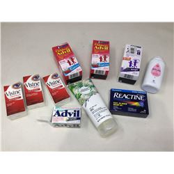 Lot of Assorted Pharmaceuticals
