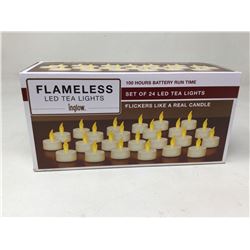 Flameless LED Tea Lights (24ct)
