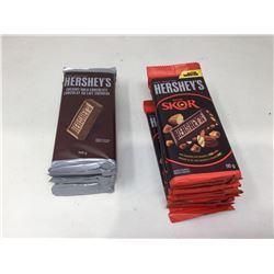 Lot of Assorted Hershey's Chocolate Bars