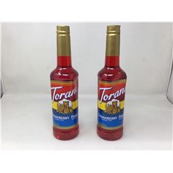 Torani Strawberry Syrup (2 x 750ml)