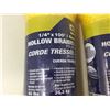 Image 2 : Hollow Braided Polypropelene Rope (2 x 100ft)