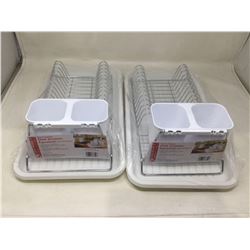 Space Saving Dish Drainer (2x)