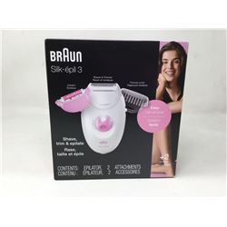 Braun Silk Shave, Trim and Epilate