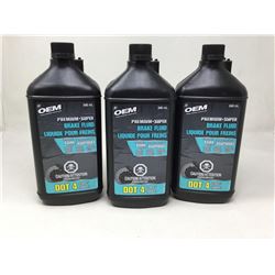 OEM Premium Super Brake Fluid (3 x 946ml)