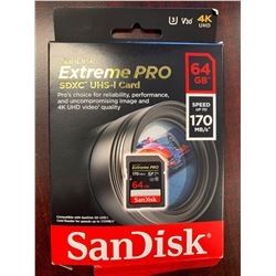 SanDisk Extreme Pro 64GB SDXC UHS-I Card