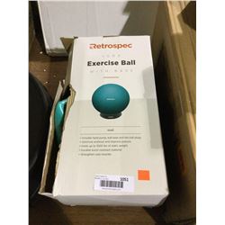 Retrospec Luna Exercise Ball w/ Base