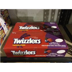 Twizzlers Wildberry Twizzelators Licorice Candy (957g) Lot of 2