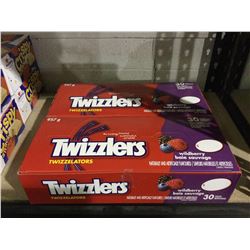Twizzlers Wildberry Twizzelators Licorice Candy (957g) Lot of 2
