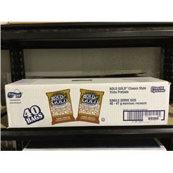 Case of Rold Gold Classic Style Thin Pretzels (40 x 47g)