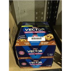 Vector Mixed Nut Protein Bars (600g) Lot of 2