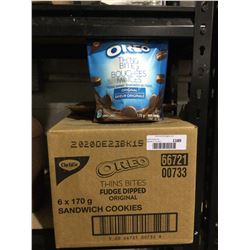 Case of Oreo Thin Bites Sandwich Cookies (6 x 170g)