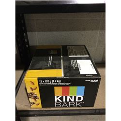 Case of Kind Bark Dark Chocolate Almond and Salted Caramel Snack (12 x 102g)