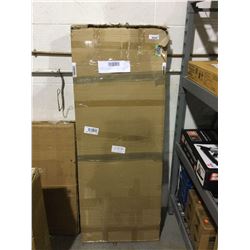 DreamLine Aqua Fold Frameless Bi-Fold Tub Door (56-60" W x 30" D x 58" H)