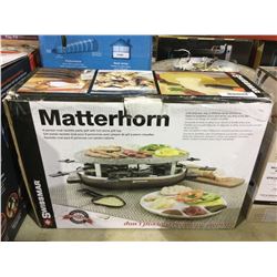 Matterhorn 8-Person Oval Raclette Party Grill