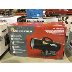 Mr Heater 38,000 BTU Portable Propane Forced Air Heater