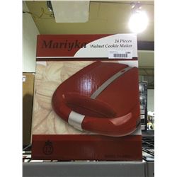 Mariyka 24 Pc Walnut Cookie Maker