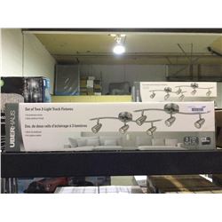 UberHaus Set of Two 3-Light Track Fixtures