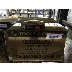Case of 48 Small Duramax Masking Tape Rolls