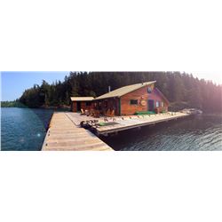 4 Day, 3 Night, British Columbia Coastal Fishing Trip for 2 with Coastal Springs Float Lodge