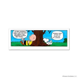 Peanuts, "Invention of Cookies" Hand Numbered Limited Edition Fine Art Print with Certificate of Aut