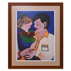 Jenik Cook, Framed Original Acrylic Painting, Hand Singed with Letter of Authenticity.