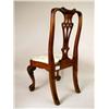 Image 5 : A PAIR OF QUEEN ANNE STYLE CARVED AND FIGURED MAPLE CHILD`S BALLOON SEAT SIDE CHAIRS