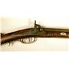 Image 1 : A .38 CALIBER METAL MOUNTED FIGURED MAPLE HALF-STOCK PERCUSSION RIFLE