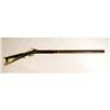 Image 2 : A METAL MOUNTED FIGURED MAPLE HALF-STOCK PERCUSSION KENTUCKY RIFLE