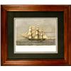 Image 1 : A FIGURED MAPLE FRAMED PRINT