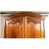 Image 2 : A PROVINCIAL BEECH AND WALNUT ARMOIRE