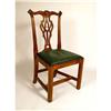 Image 2 : A PAIR OF CHIPPENDALE STYLE CARVED AND FIGURED MAPLE SIDE CHAIRS