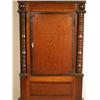 Image 3 : A TURNED BEECH AND VENEERED OAK TALL CASE CLOCK