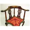 Image 5 : A CHIPPENDALE STYLE MAHOGANY CORNER CHAIR