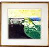 Image 1 : A FRAMED COLORED LITHOGRAPH