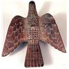 Image 3 : A RED PAINTED CAST IRON DOVE FORM GATE WEIGHT