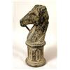 Image 3 : A CAST IRON HORSE HEAD HITCHING POST