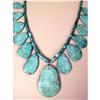 Image 2 : AN OLD AND RARE NATIVE AMERICAN TURQUOISE NECKLACE