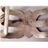 Image 5 : AN OLD SIGNED NAVAJO HAND WROUGHT SILVER SAND CAST CUFF BRACELET
