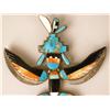 Image 2 : AN OLD LARGE ZUNI SILVER BROOCH IN THE FORM OF A KNIFE WING GOD