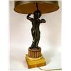 Image 5 : A NEOCLASSICAL STYLE PUTTI FORM LAMP